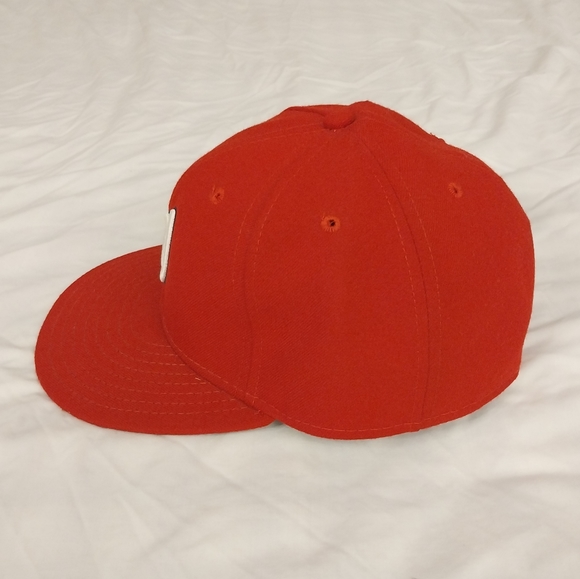 7 3/8 Washington Nationals Fitted Hat/Cap (Red, Navy Blue, White) 7 and 3 8ths - Picture 3 of 6
